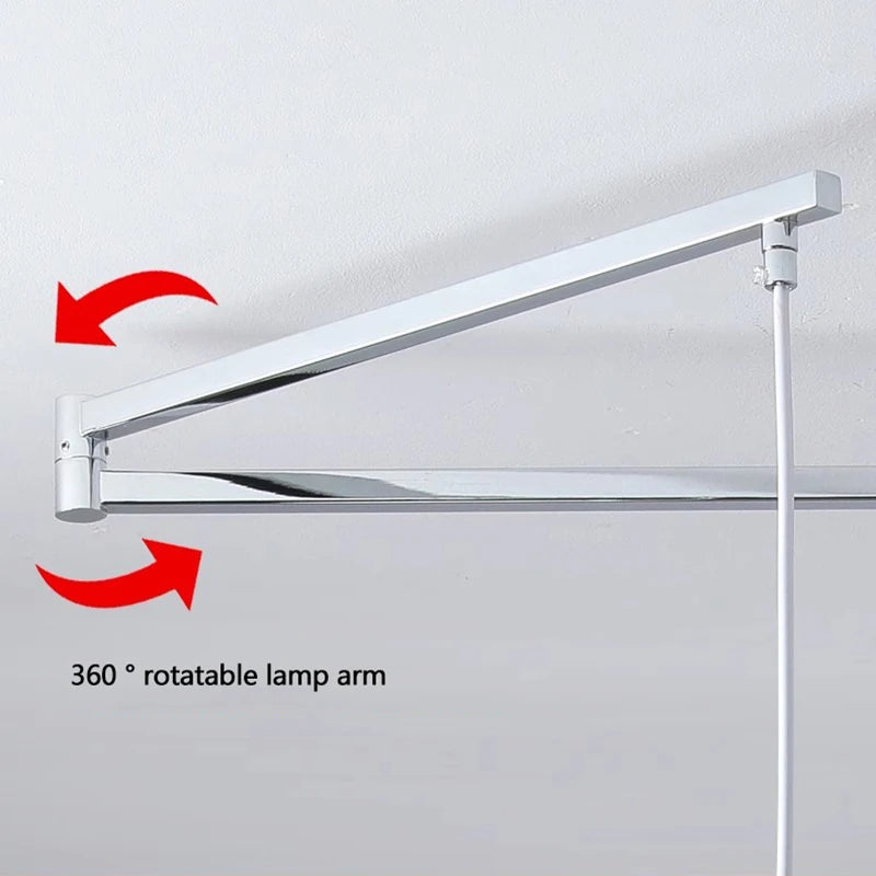 lustre led avec bras réglable pour bar et restaurant - vue 6 sur 25