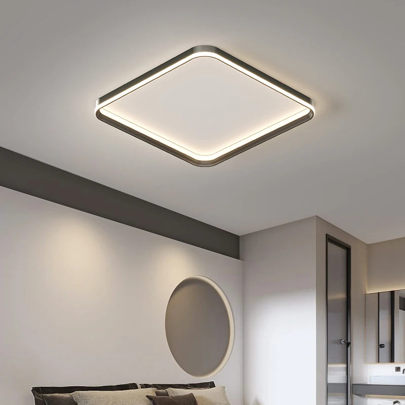 lustre led qiyimei pour éclairage intérieur maison - vue 6 sur 18