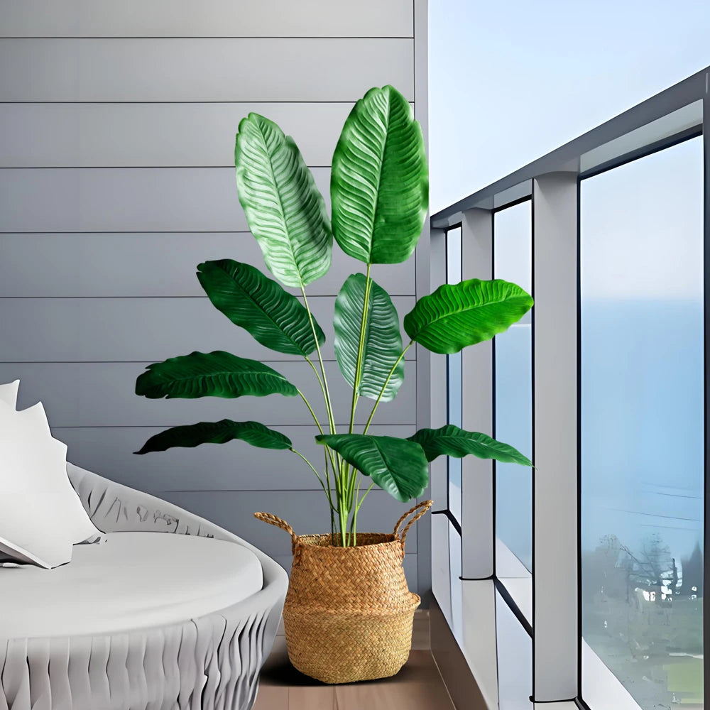 plantes artificielles grandes arbre oiseau paradis décoration jardin intérieur - vue 6 sur 9