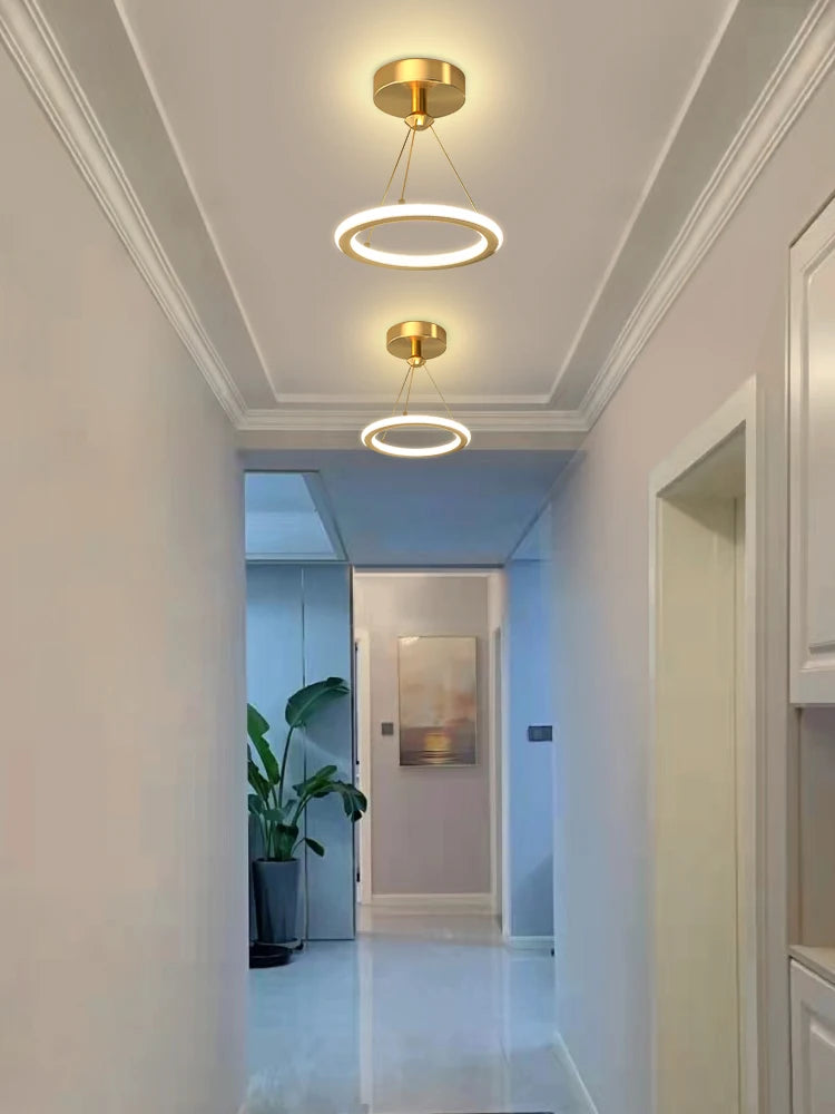 lustre led moderne pour décoration intérieure et éclairage général - vue 5 sur 8