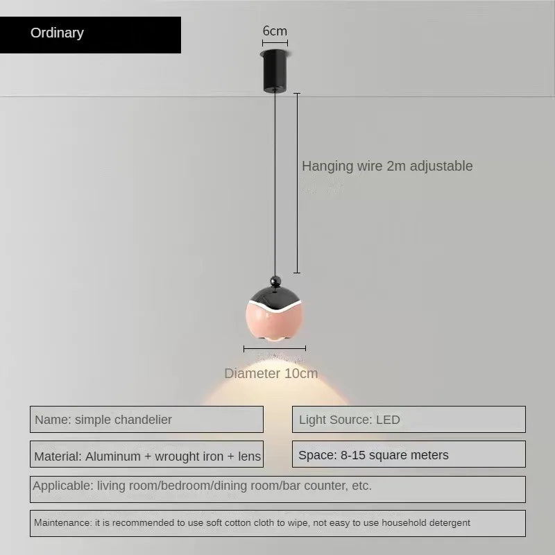 lustre à led pour décorer divers espaces intérieurs et extérieurs - vue 9 sur 11