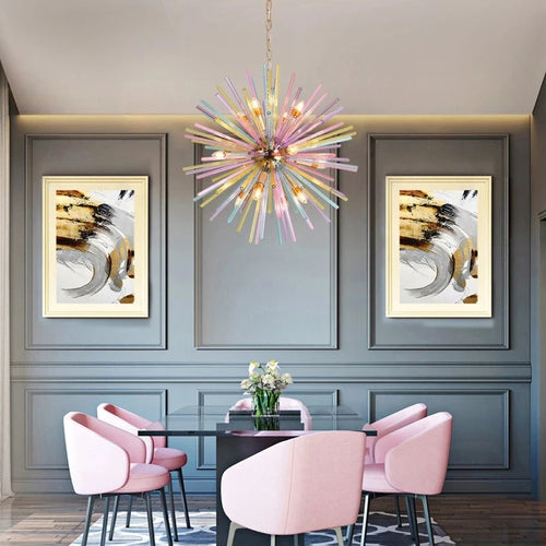 suspension pissenlit moderne créative pour décoration intérieure - vue 3 sur 9