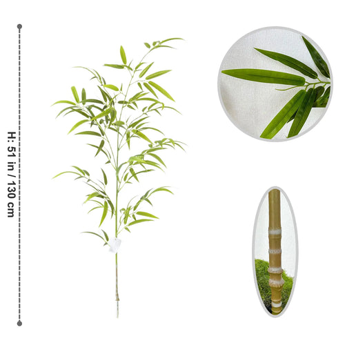 feuilles de bambou artificielles pour décoration d'événements et fêtes - vue 22 sur 23