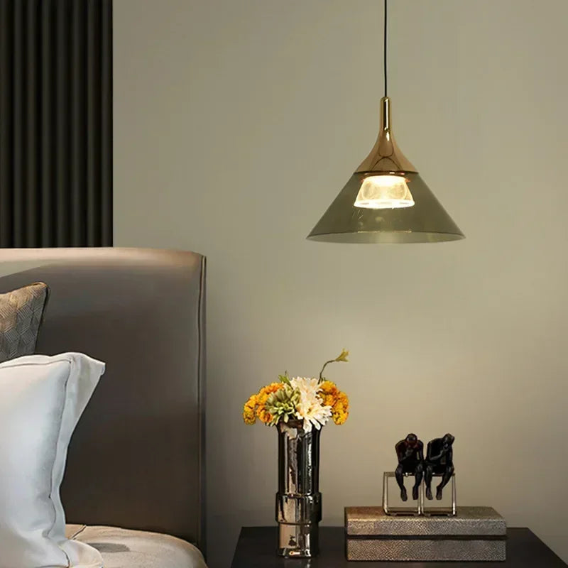 SANDYHA Suspension moderne LED Mesita De Noche dortoir chambre salon salle à manger étude Suspension Luminaire lustres