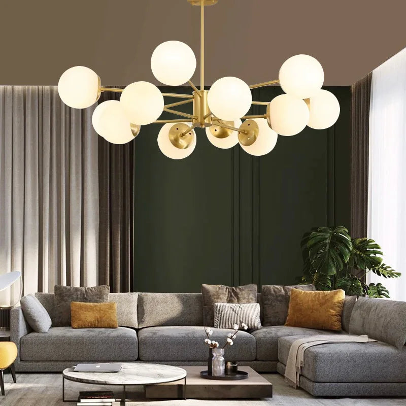 Moderne Simple suspension LED lumière fer lustre chambre salon salle à manger éclairage à la maison noir/or E27 220V plafonnier