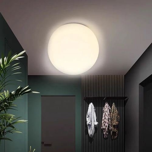 plafonnier led en verre design nordique minimaliste décoratif