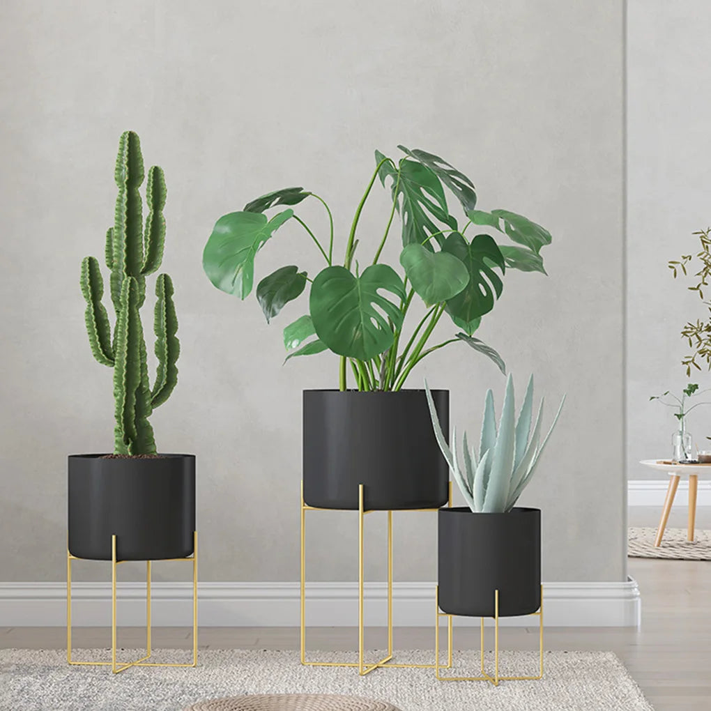 support de plantes lumineux en métal pour intérieur et extérieur - vue 4 sur 9