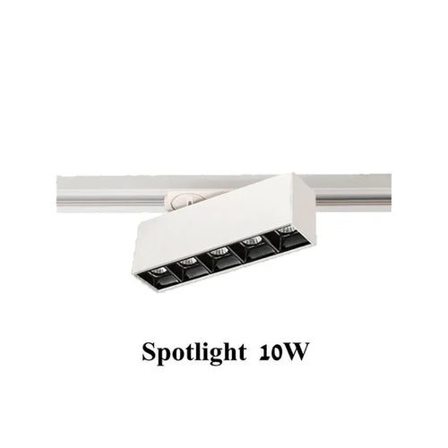 plafonnier cree led rail éclairage pour magasins et intérieurs modernes - vue 17 sur 22