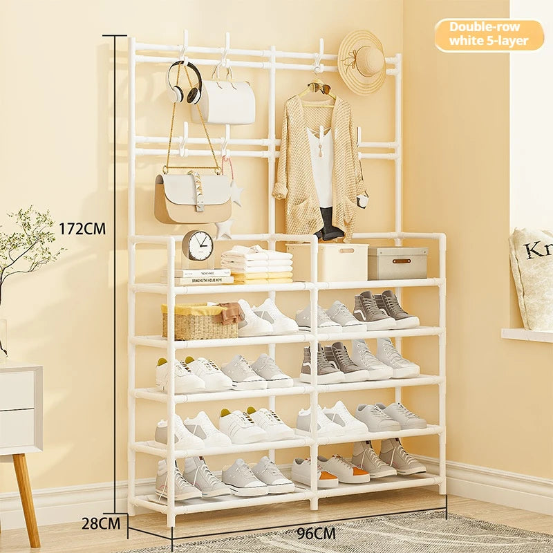 étagère à chaussures multifonctionnelle pour gagner de l'espace - vue 14 sur 18