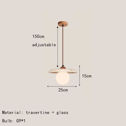 suspension en pierre fantaisie pour décoration intérieure moderne - vue 10 sur 11