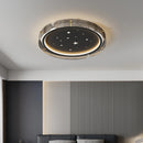 plafonnier led minimaliste avec ciel étoilé et design haut de gamme