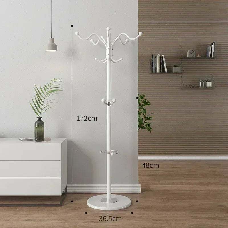 porte-manteau moderne en métal forme d'arbre pour économiser de l'espace - vue 5 sur 13