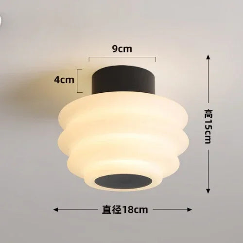 plafonnier nordique à intensité variable pour intérieur et extérieur - vue 12 sur 12