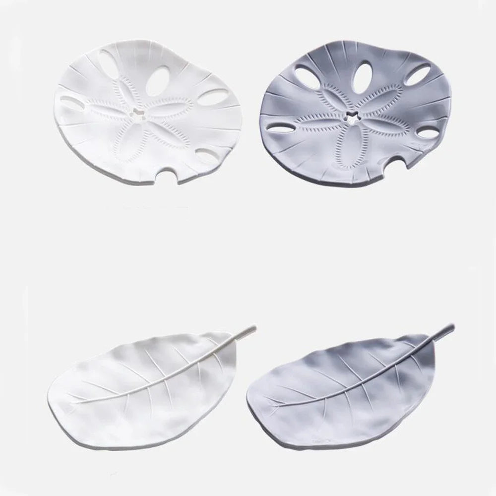 porte-savon créatif en forme de feuille et étoile de mer - vue 11 sur 10