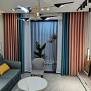 Rideau style nordique moderne occultant plissé salon chambre