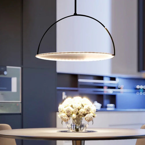 lustre moderne design italien pour décoration intérieure lumineuse - vue 2 sur 9