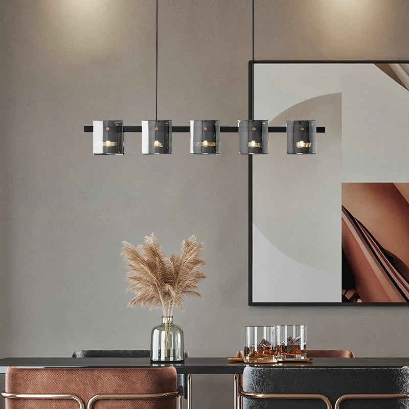 lampe suspendue led nordique pour décoration intérieure - vue 7 sur 12