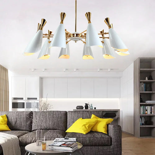 lustre moderne design nordique pour intérieur élégant - vue 4 sur 14