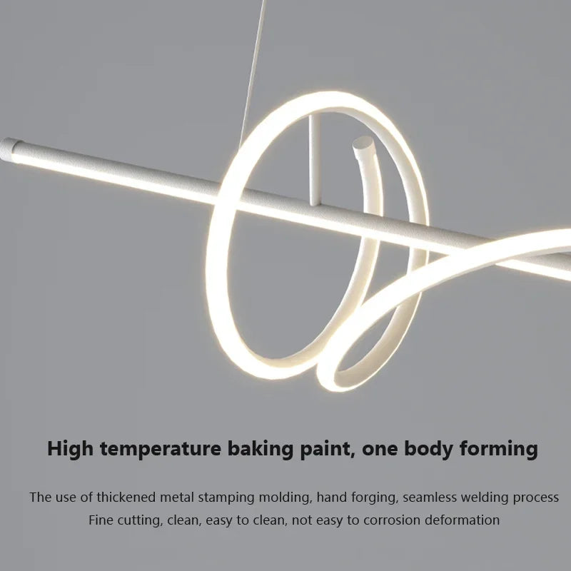 suspension LED design moderne pour restaurant - vue 5 sur 16