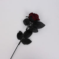 fleurs artificielles gothiques pour décoration dHalloween et maison punk