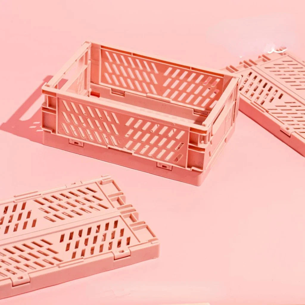 panier de rangement pliable pour maquillage bijoux jouets et plus - vue 6 sur 28