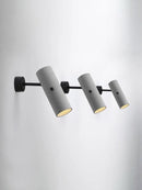 Applique murale led en ciment style industriel projecteur rotatif créatif