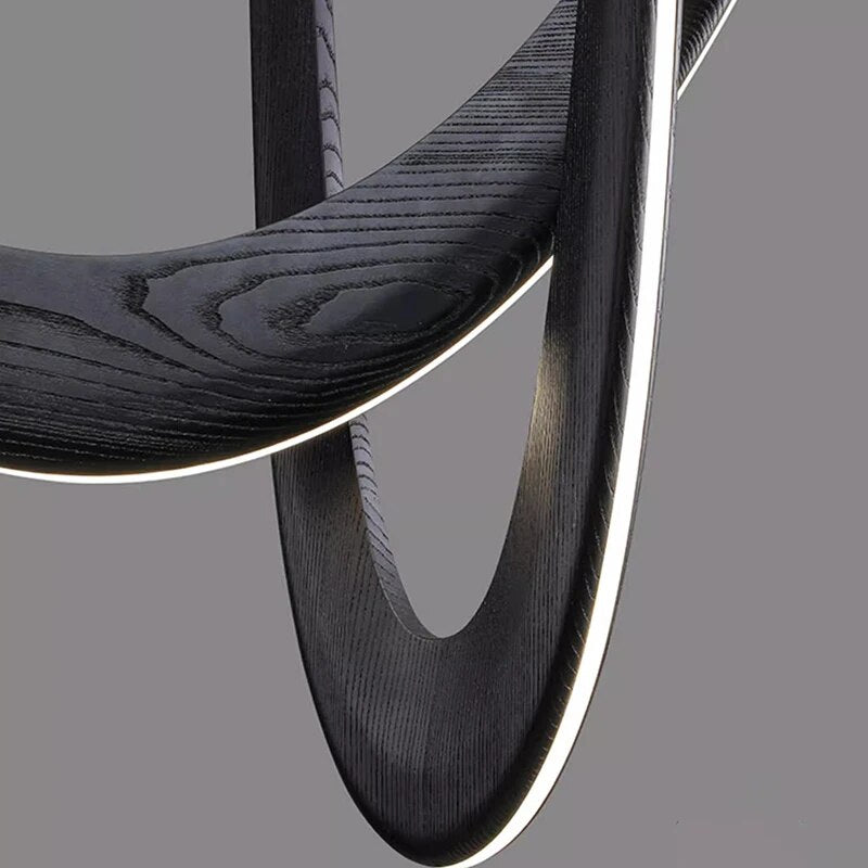 Lustre led suspendu au design moderne - vue 7 sur 9