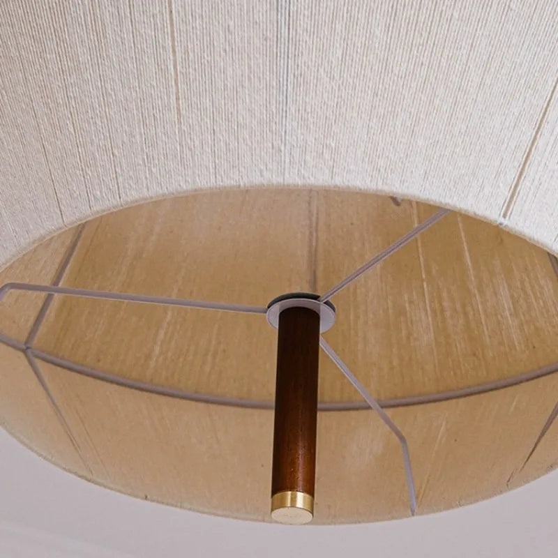 lustre en fil de coton nordique style wabi sabi pour décoration intérieure - vue 7 sur 9