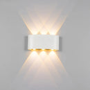 applique murale led extérieur étanche aluminium haut bas zbw0010