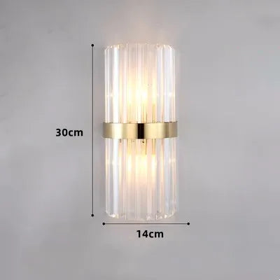 applique murale en cristal design pour éclairage moderne de la maison - vue 19 sur 21
