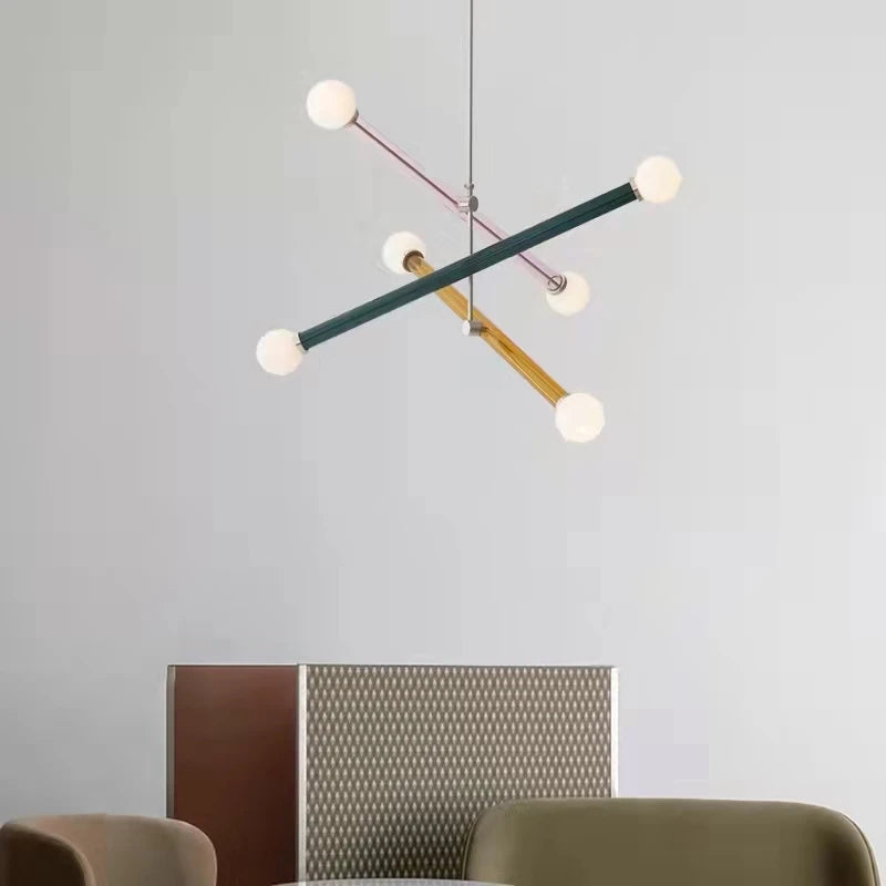 lustre art déco minimaliste pour magasin éclairage suspendu