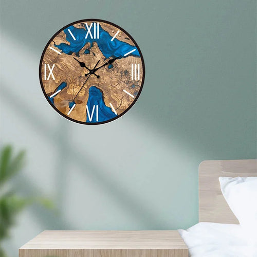 horloge murale acrylique silencieuse pour décoration intérieure moderne - vue 12 sur 14