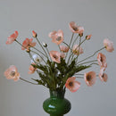 fleur artificielle coquelicot pour décoration de fête et jardin