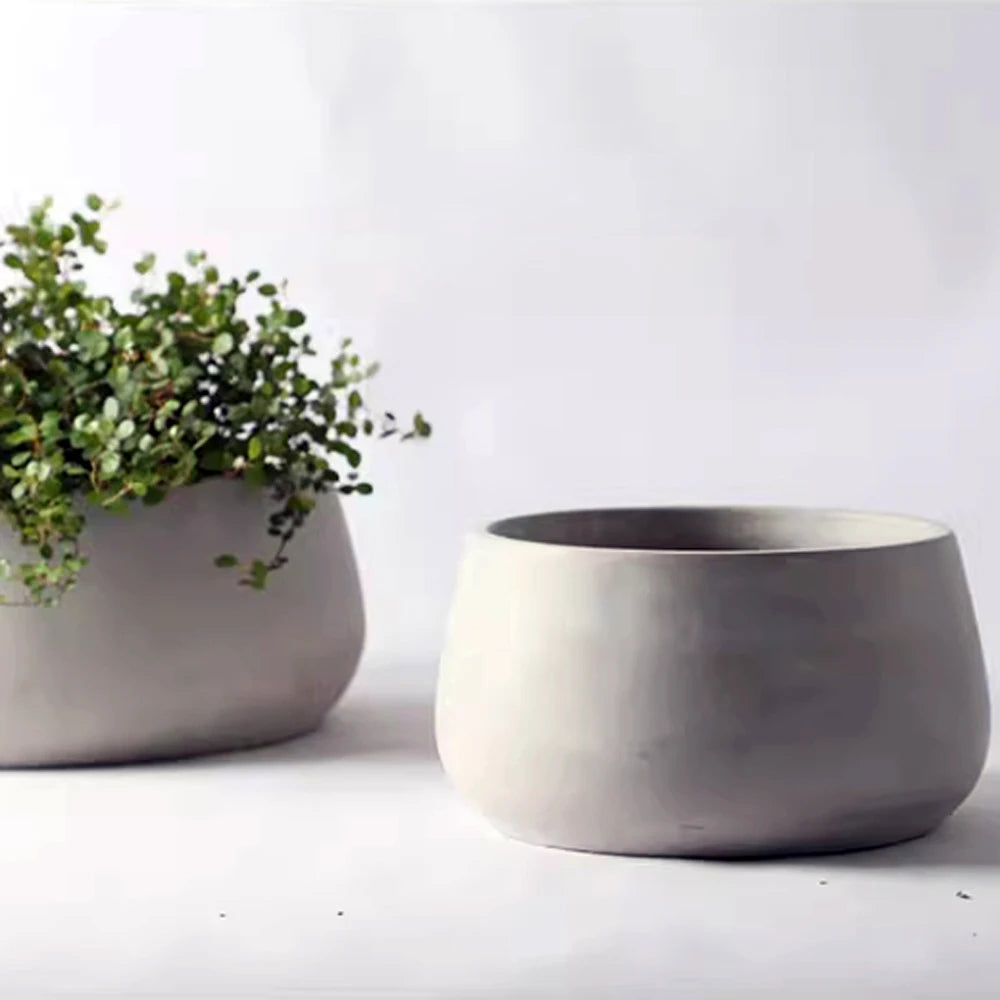moule en silicone pour pot de fleurs style nordique moderne - vue 6 sur 8