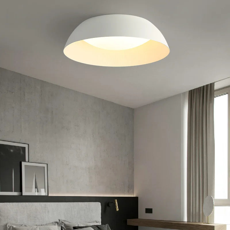 Plafonnier led moderne ultra-mince décor maison