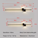 Applique murale led design nordique moderne luminaire décoratif monté en surface