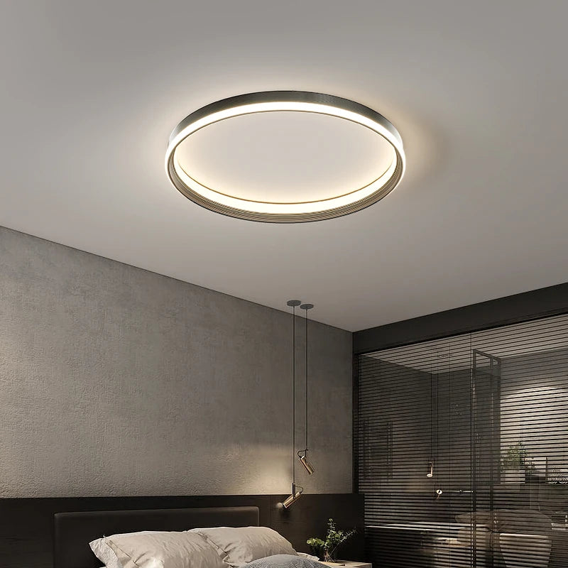 lustre led qiyimei pour éclairage intérieur maison - vue 3 sur 18