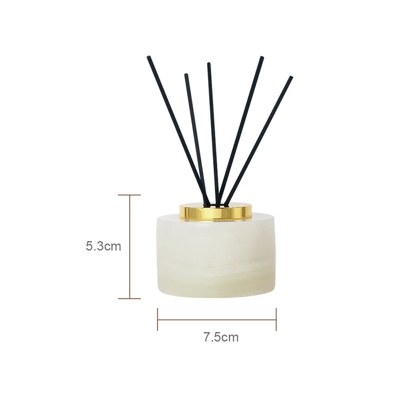 ensemble accessoires de salle de bain en marbre naturel luxe - vue 18 sur 23