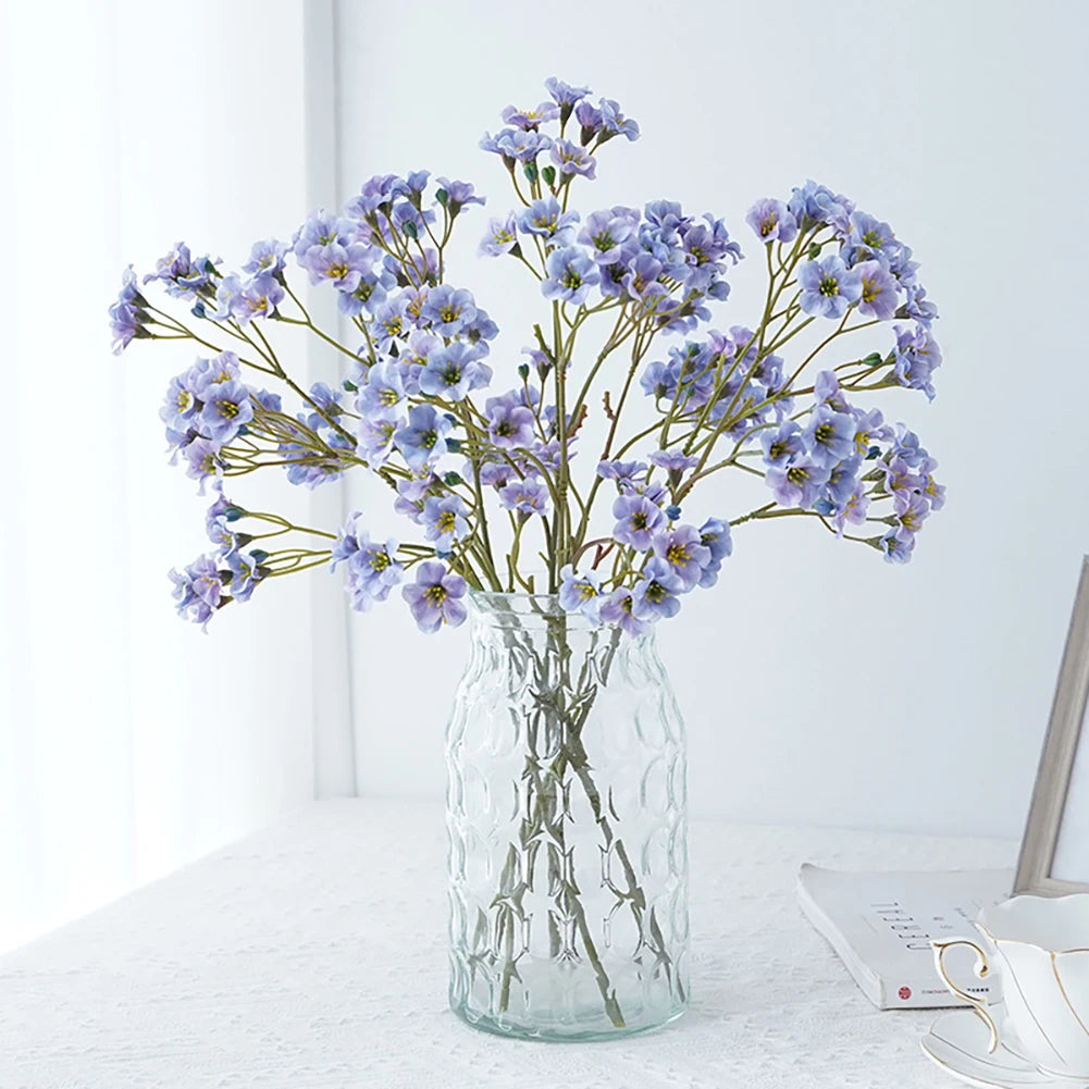 fleur de paulownia en soie artificielle pour décorations et bouquets - vue 5 sur 11