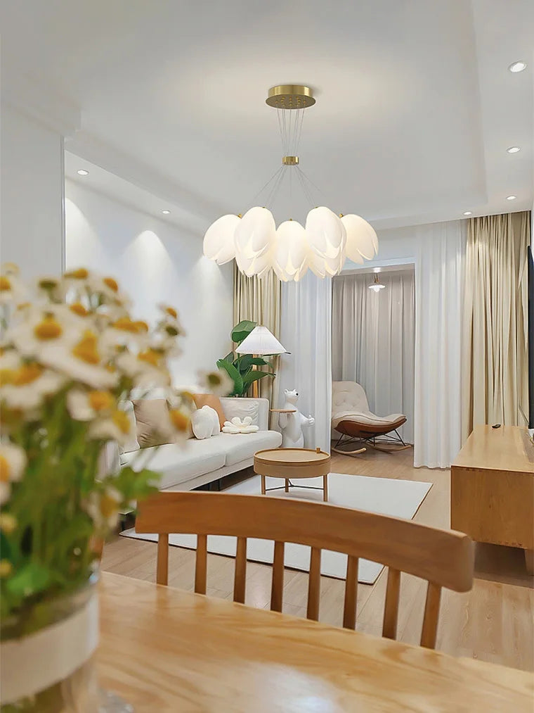 lustre moderne suspendu pour éclairage intérieur économique - vue 4 sur 8