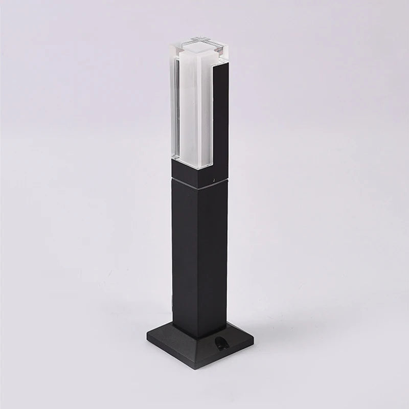 lampe led extérieure étanche éclairage moderne pour jardin et allée - vue 5 sur 8