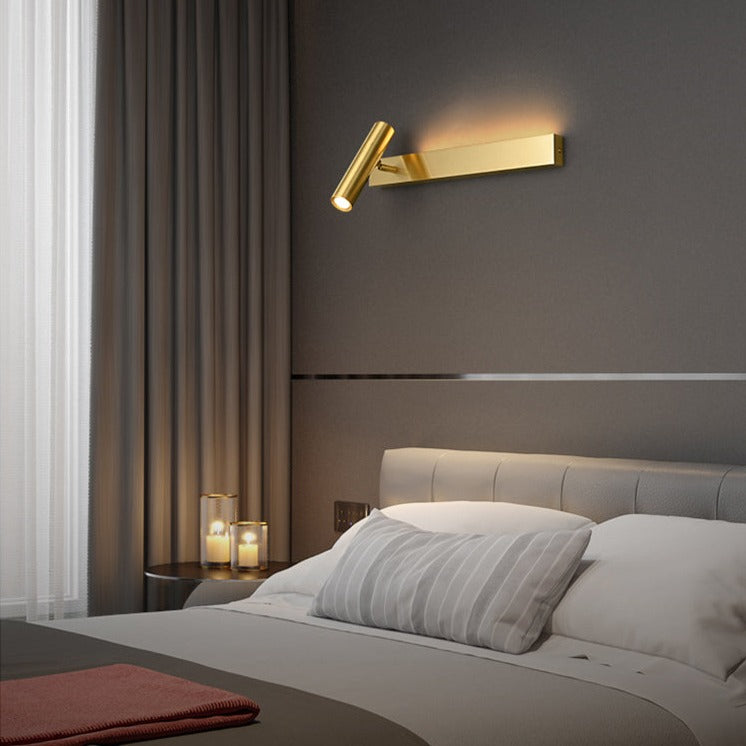 wall lamp minimalist LED mural with Spotlight Irvinne