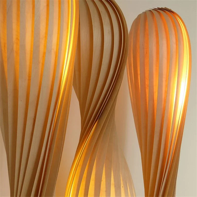 lampadaire moderne design luxe courbé pour éclairage élégant - vue 6 sur 8