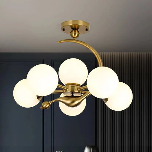 lustre nordique post-moderne simple style américain moderne - vue 7 sur 14