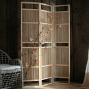 nouveau paravent en bois massif style zen japonais ancien