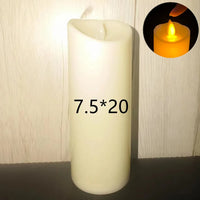 lampe à poser électrique avec bougies sans flamme pour décorations festives