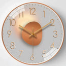 horloge murale silencieuse à piles design moderne pour tous les espaces