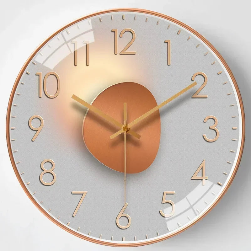 horloge murale silencieuse à piles design moderne pour tous les espaces - vue 14 sur 16