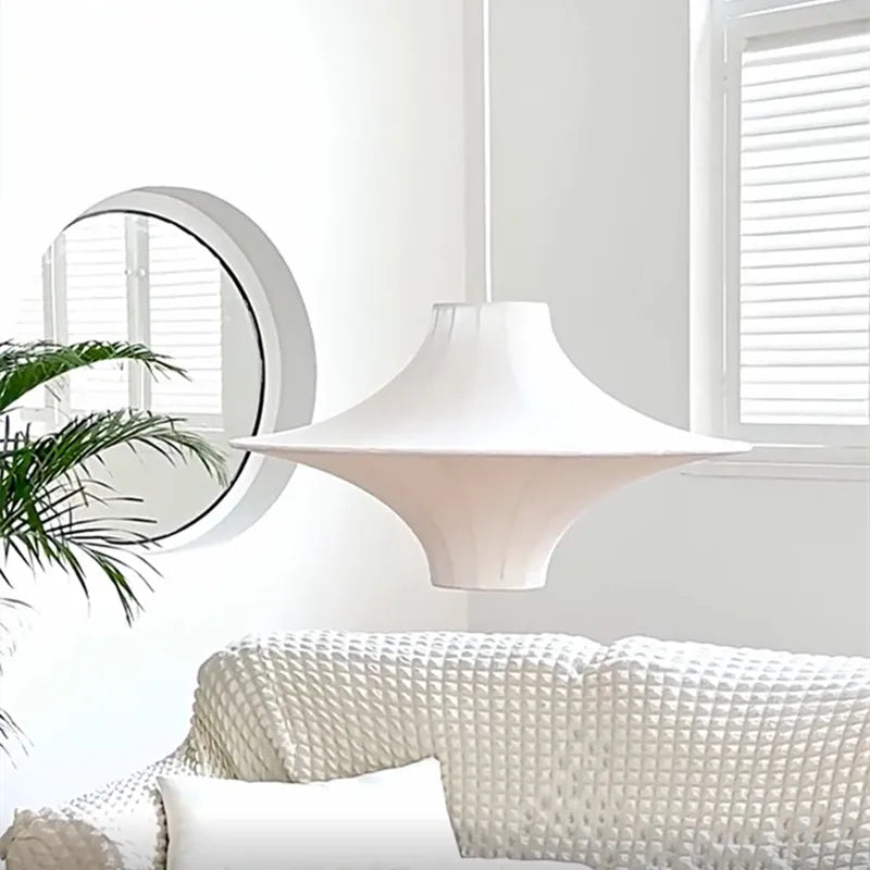 Suspension Led en soie Wabi Sabi - vue 8 sur 8