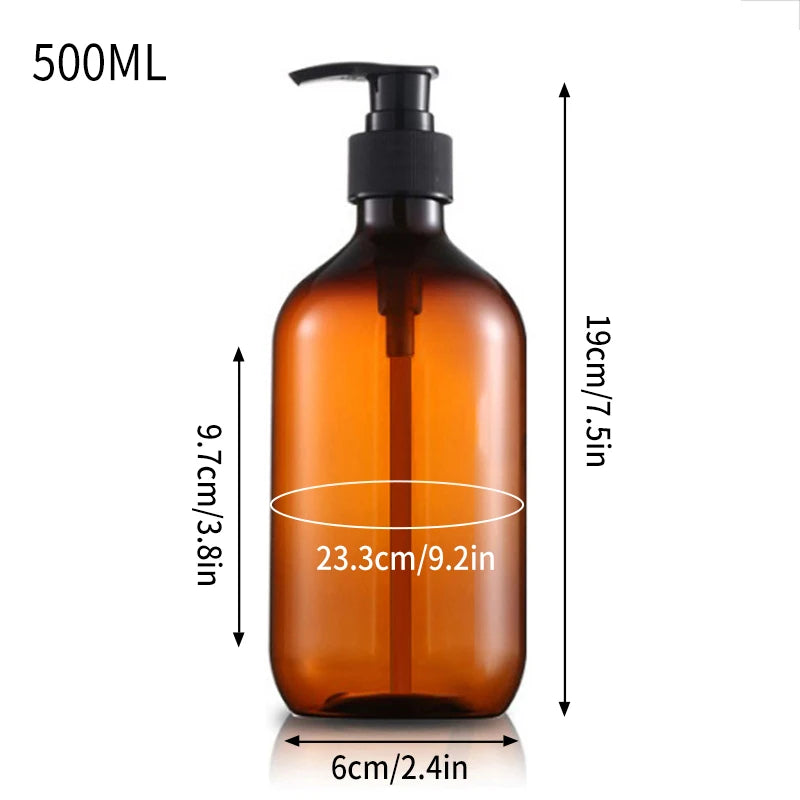 flacon pompe rechargeable pour shampoing et gel douche - vue 18 sur 33